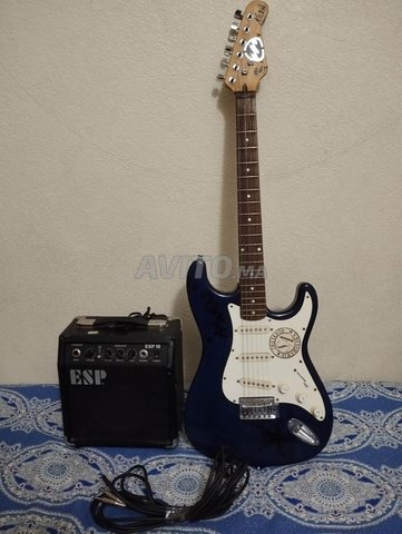 guitar electric academy & Amplifier & Cable Jack