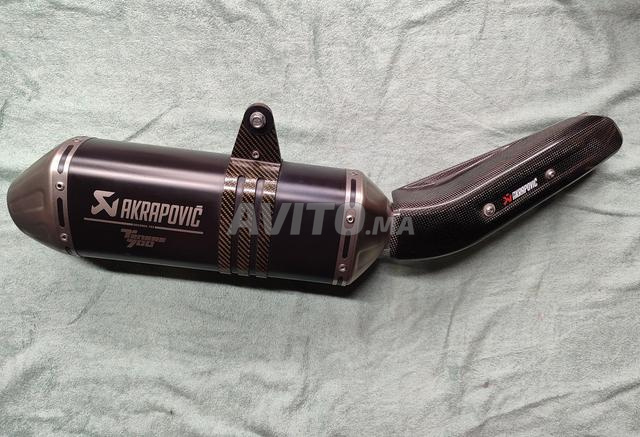 échappement en titane Yamaha Ténéré 700