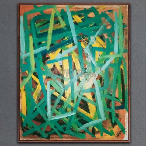 ensemble de six tableaux 