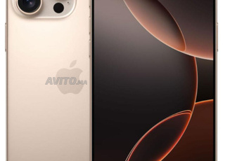 Iphone 16 pro max,  Desert titanium  512GB