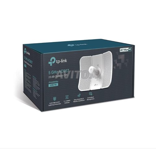 Station TP-Link CPE710 Extérieure 867Mbps 5GHz