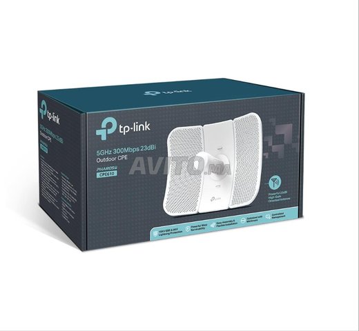 Station TP-Link CPE610 Ext 300Mbps 5GHz