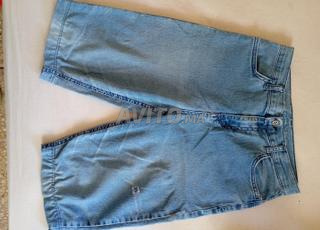 Short en jean pour garçon 