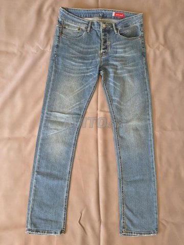 Jean Levis taille S bleu delavé