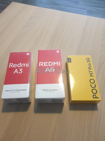 Xiaomi redmi A3, redmi A5, note 14 et POCO M7 PRO