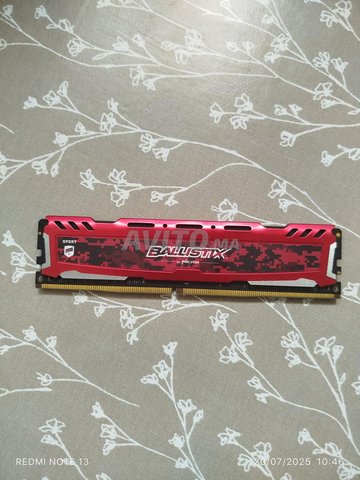 Barrette RAM Ballistix 8GB DDR4 2400 MHz- Très bon