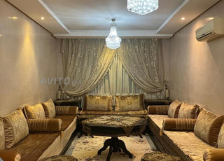 شقة مجهزة و مفروشة للبيع بوركوني الدار البيضاء 