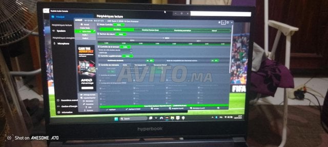 Pc Gamer hyperbook Rayzen 9 Rtx 2070 high Power