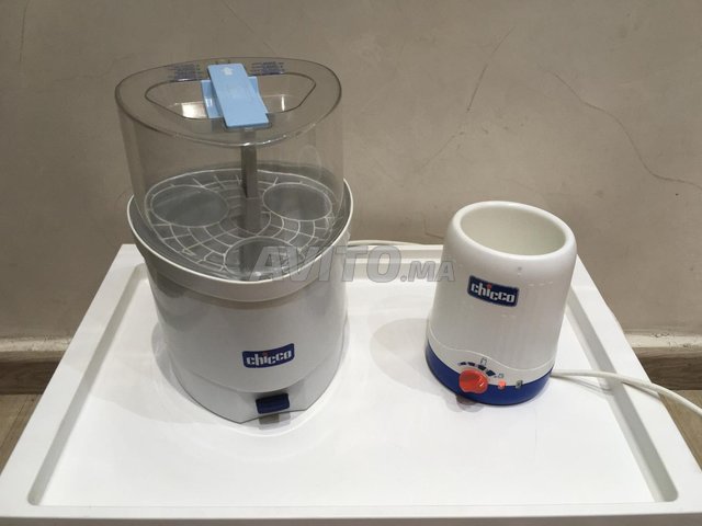 Chauffe biberon et stérilisateur pack chicco baby 