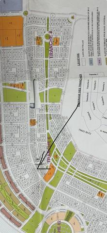 terrain villa 400m a  min de avenue mohmed VI