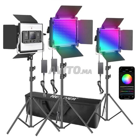 Rode wireless go 2 double/ KG-80 LED / grensecreen