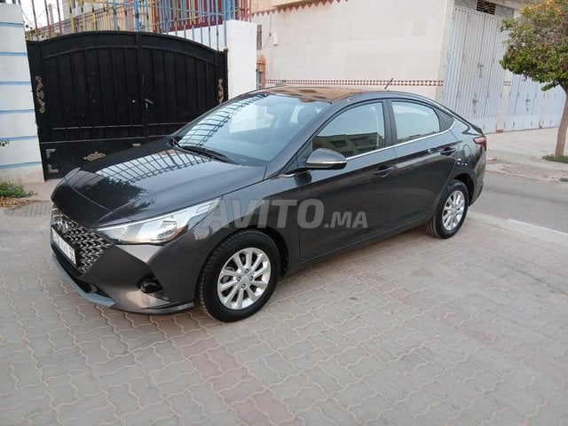 Hyundai  Accent  Diesel  Manuelle 2021 à Agadir