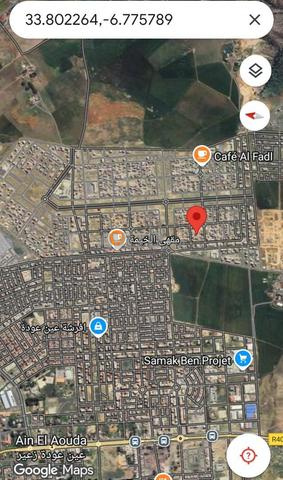 Terrain titré R2 70m² à al fadl ain aouda