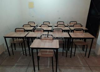 tables etchaisesطاولات مع الكراسي ديالهوم  