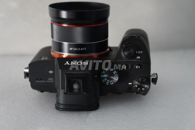Sony A7 III avec 24 mm f2,8 Full frame