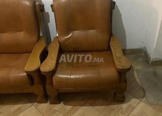 Salon en cuir 