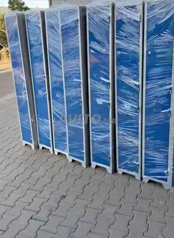 vestiaire métallique 1/2/3/4/5 porte - 2