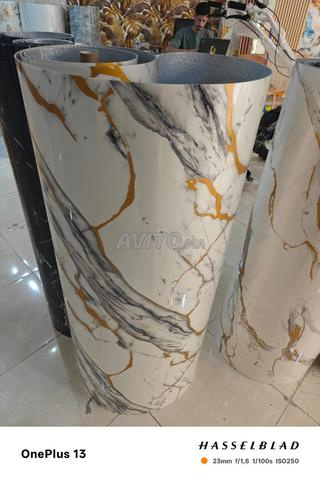 ورق جدران بديل للرخام لتزيين الجدران