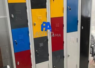 Armoire casier vestiaire métallique 3 portes