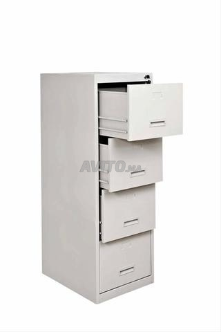 Classeur métallique pour dossiers suspendus - 2