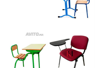 Mobilier scolaire complet qualité supérieureV