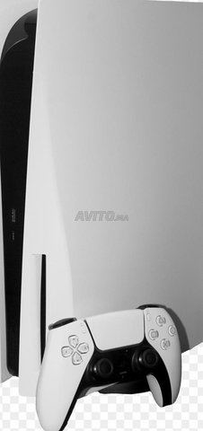 PlayStation 5 with disk 