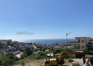 Terrain titré 2 façades vue sur mer