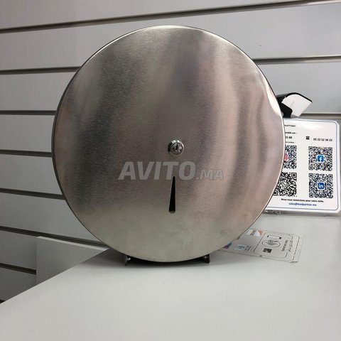 Distributeur Papier Rouleau Inox Mesateknik