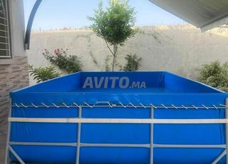 Piscine tupe rond  fer