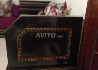 Salon en L , table, meuble TV 