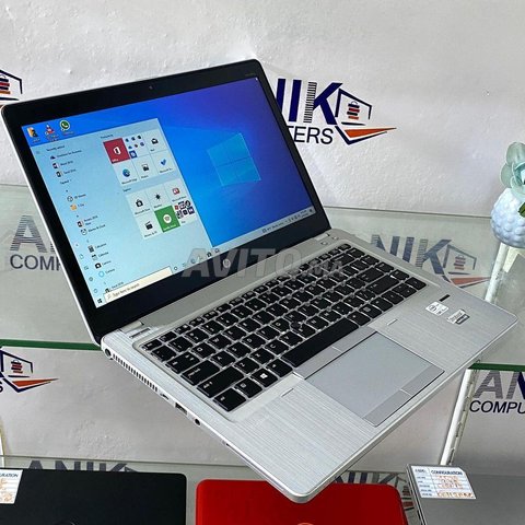 Hp i5 Slime EliteBook Ram 8 Disc SSDD et Cartable 