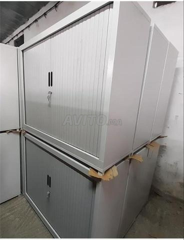 fabrication mobilier métallique clapet et armoire  - 2