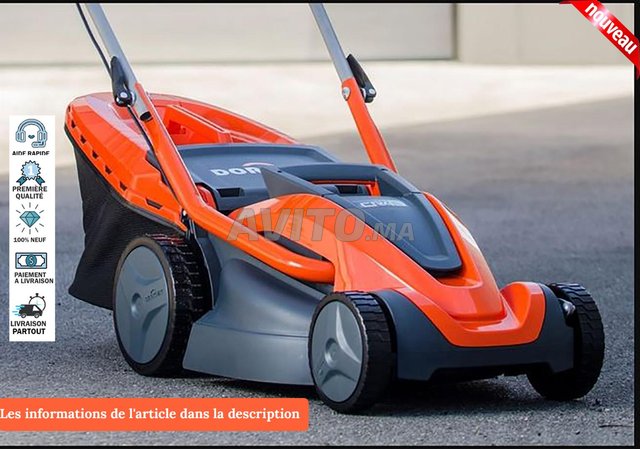 Tondeuse De Jardin ÉLECTRIQUE 1800W - 43CM