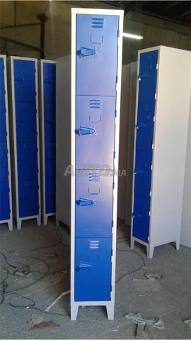 fabrication des vestaire 2 3 4 casier 
