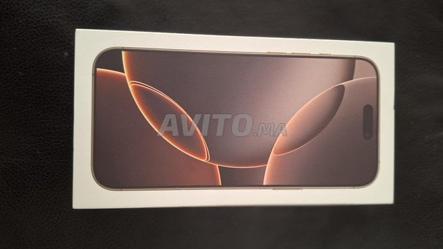 iPhone 16 Pro Max 256 Go –Doré (Gold) Neuf 