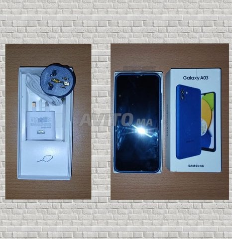 smartphone SAMSUNG A03 presque neuf