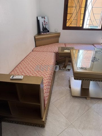 Salon marocain traditionnel complet