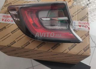 Lentille feu arriere Toyota corolla