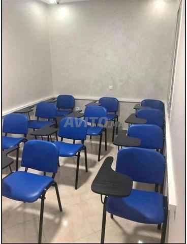  CHAISE ÉCRITOIRE FIXE ET ROTATIVE SCOLAIRE ET ISO