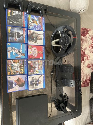🎮 Pack PlayStation 4 et 10 jeux et volant horirwa