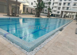 Appart 86m Meublé Av Piscine A Dar Bouazza 