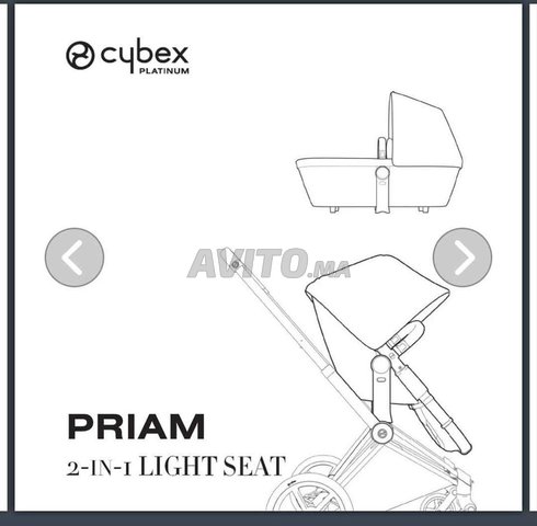 Poussette Cybex trio