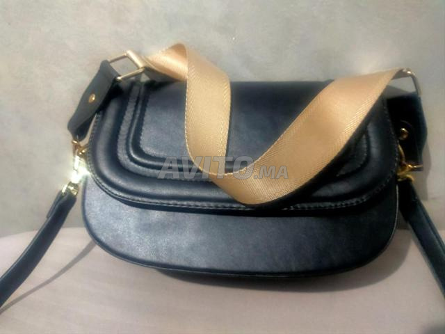 sac bandoulière noir  - 2