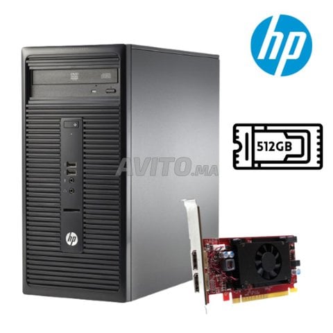 HP Prodesk 280 G1 i5-4590s  512GB SSD GT 720 1GB