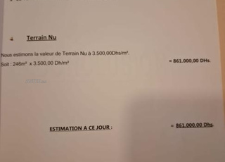 Terrain a vendre a fes 