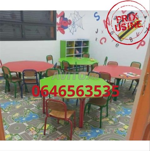 MOBILIER SCOLAIRE EN EXCELLENT ÉTAT ASILAH