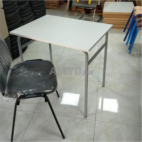 équipement scolaire table chaises 