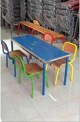 mobilier scolaire complet/prix  d'usine berkane