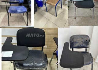  scolaire table chaise semi métallique en tissu 