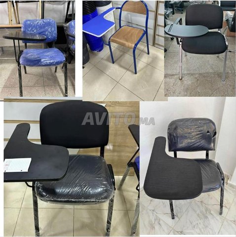 scolaire table chaise semi métallique en tissu 
